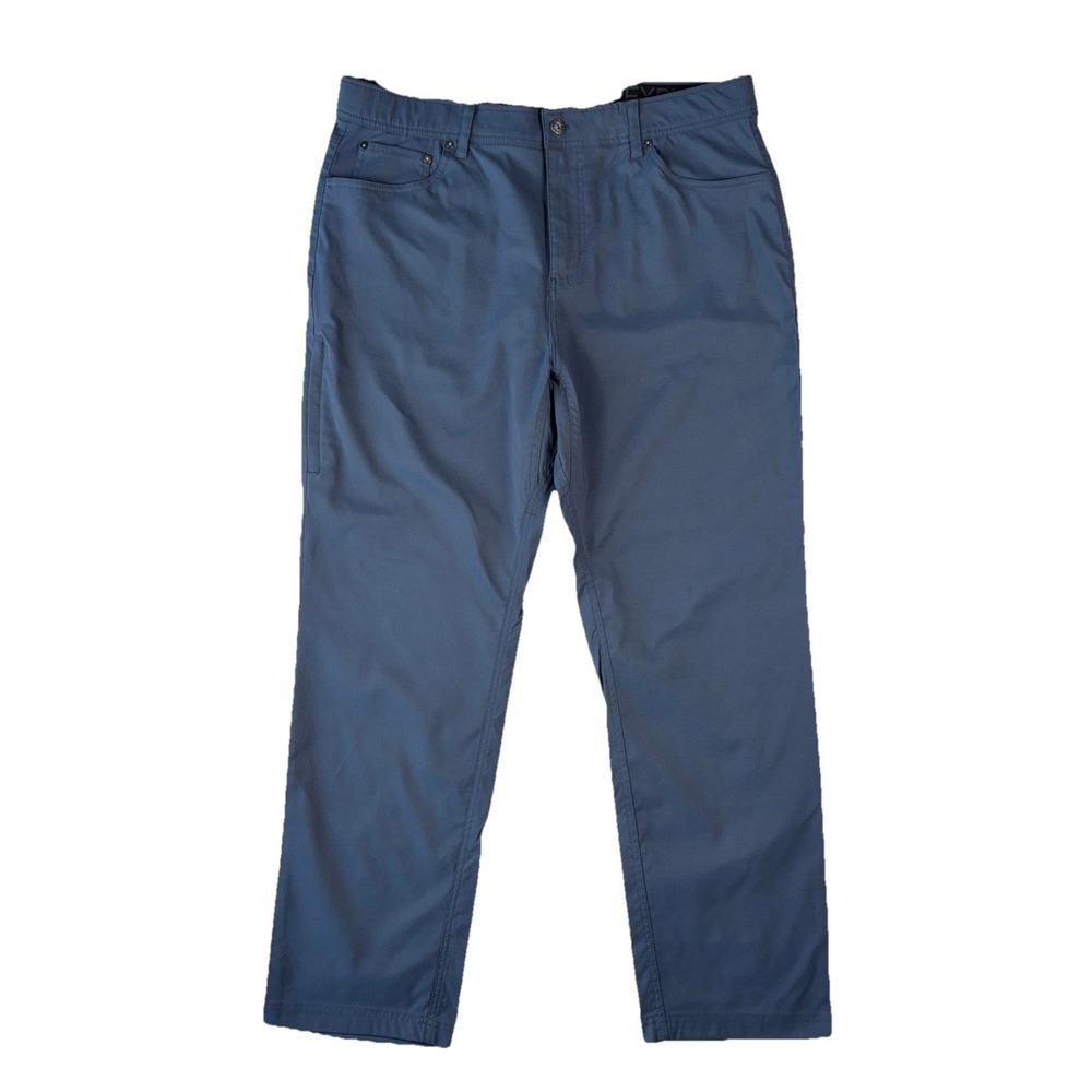 Gerry Venture Commuter Tech Pants Mens 38x32 Blue Stretch Hiking Straight Leg